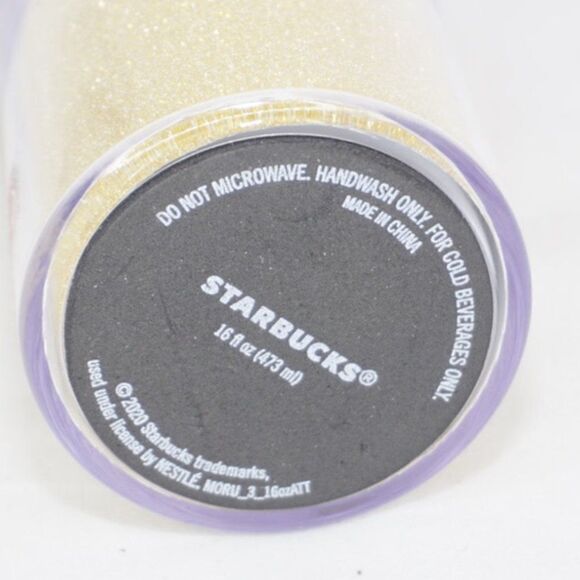 Starbucks 2020 Glittered Gold Coffee Tumbler with Lid - Picture 6 of 6